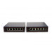 OHZ-POE-4 百兆4口+2百兆網路電源轉換器 百兆4口POE+2百兆網口POE交換機 (內置電源) 監控專用網線智慧交換器poe 供電交換式集線器 網路交換機